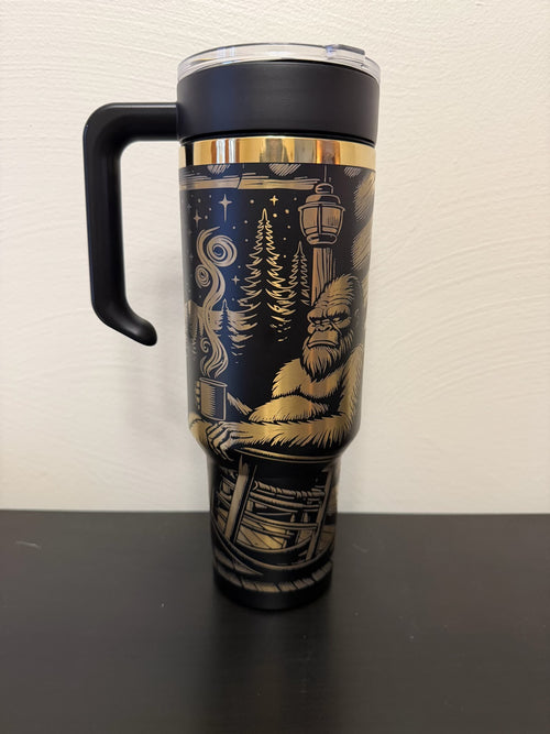 Ew, People Sasquatch 40oz Wrapped Tumbler