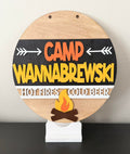 Camp Wannabrewski Wall Sign